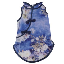 Pet Cheongsam Cotton Soft Skin Friendly Chinese Style Small Pet Skirt for Rabbits Dogs ChinchillasXL