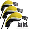 Andux Golf 460cc Driver Fairway Wood Club Head Covers 3pcs/Set