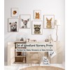 KIU DESIGNS Safari Nursery Wall Art, Wall Art Set of