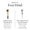 LAURA GELLER NEW YORK Angled Precision Concealer Brush - Professional