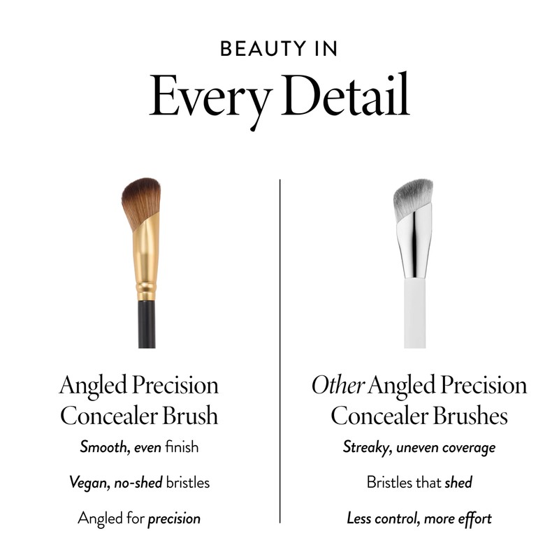 LAURA GELLER NEW YORK Angled Precision Concealer Brush - Professional