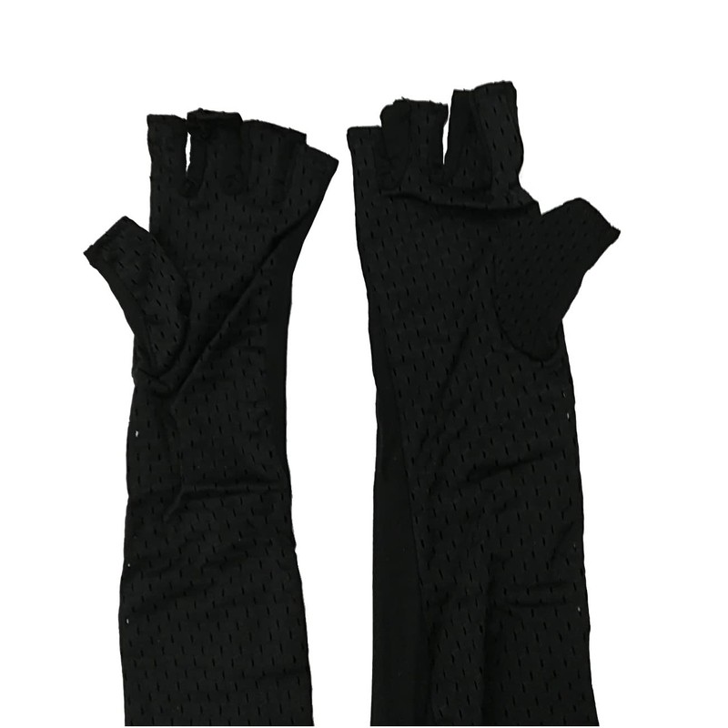 Trade One Cool Finger Fit Gloves, Black