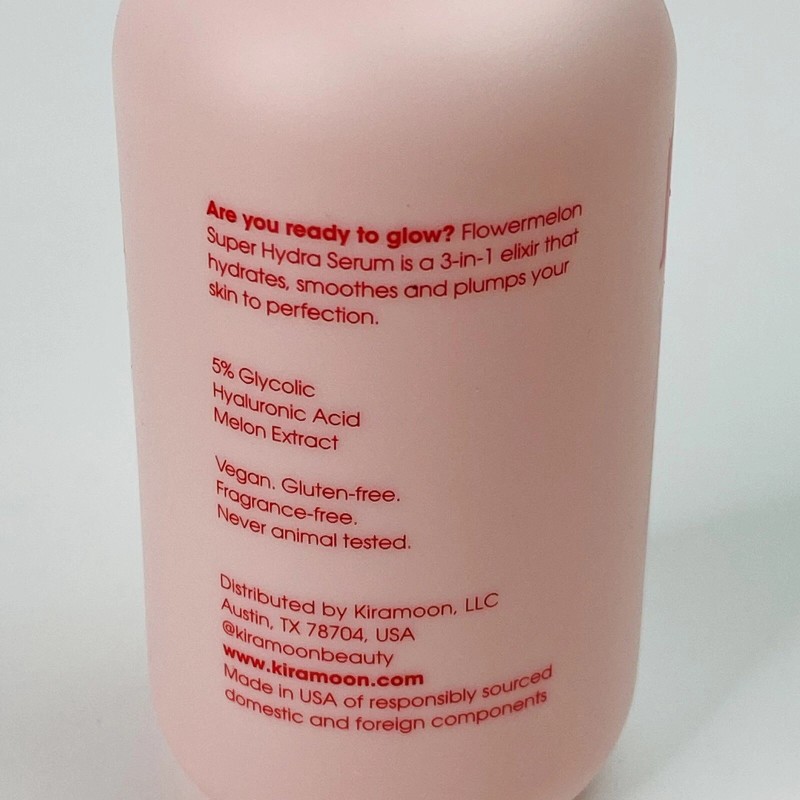 Kiramoon Flower Melon Super Hydra Serum 2.02 fl oz 5%