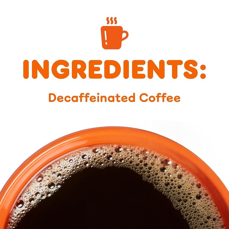 Dunkin' Decaf Medium Roast Ground Coffee, 18 Ounce