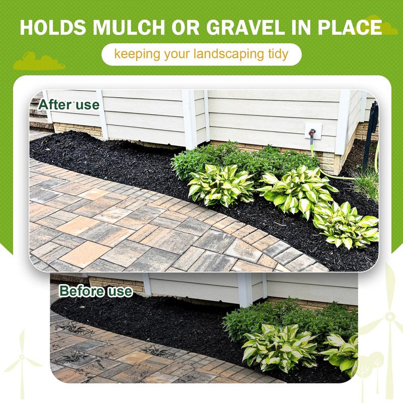 Teexpert 28OZ Mulch Glue for Landscaping - Long-Lasting Pine Straw,Bark,Rubber