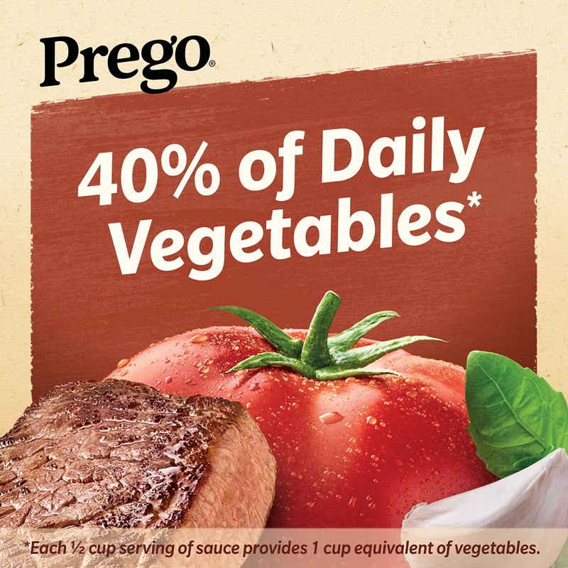 Prego Italian Tomato Pasta Sauce Flavored With Meat, 67 OZ