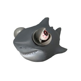 Wild Winkers - Shark from Deluxebase. Squeeze Toy Shark with Popping Eyes. Stress Fidget Toy for Adults and Kids. Squishy Toy Animal Figures for Kids Party Favors and Stress Toys.