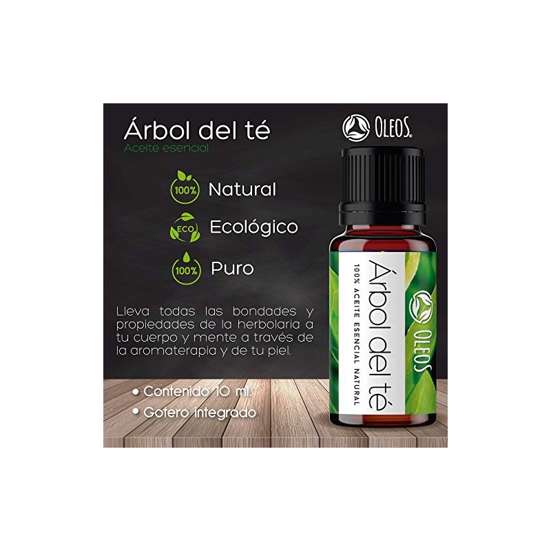 VIDA SCENTS OLEOS Aceite Esencial de Árbol Té 10 ML