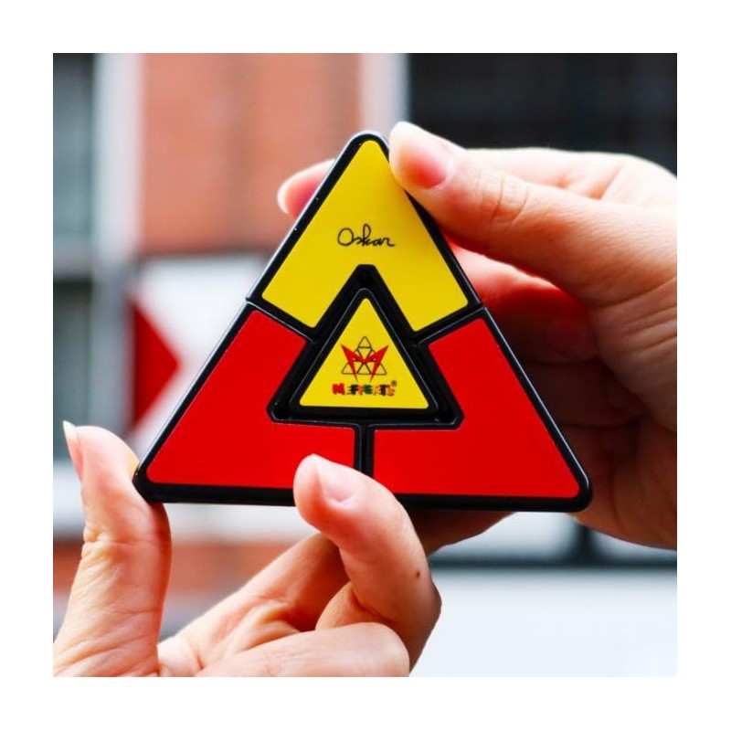 Meffert's Pyraminx Duo - The Original Starter Diamond Brainteaser Puzzle