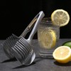Srrrwunti Tomato Lemon Slicer Stand Fruit Cutter with Handle Kitchen