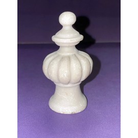 Unbranded DIY LAMP  FINIAL unfinished Resin 2-1/8" Tall ornate Pyramid style lamp Finial