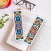 ORIGACH 6 Set Mandala Pattern Cross Stitch Bookmark Kit for