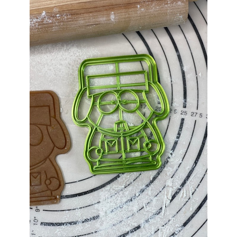 Kyle Broflovski Cookie Cutter & Mold 4-Inch-Scale Produced by 3D