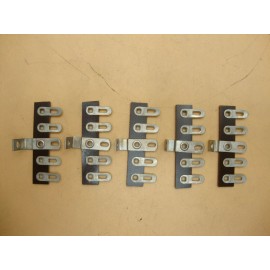 Unbranded Terminal Strip, 5 Lug, 1 Lug Common, Phenolic Terminal Strip NOS (M209) (Qty 5)