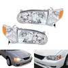 Thomletha Replacement for Toyota Corolla 2001-2002 Headlight Assembly Corner Signal