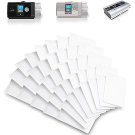 Resmed Airsense 10 Filters CPAP Suplies (24 Packs), Disposable Universal Replacement Filters CPAP Filters for ResMed AirSense 10, ResMed AirCurve 10, ResMed S9 AirStart Series CPAP Machines