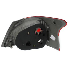 For 2007-2012 Toyota Yaris Tail Light Assembly Pair Driver and Passenger Side Base Model Sedan For TO2818133, TO2819133 | 81561-52550, 81551-52600