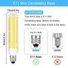 TRIJZHOU E11 10W LED Bulbs, JDE11 120V 100W Halogen Equivalent