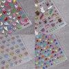 Dedyel Candy Bear 5D Embossed Nail Art Stickers, Waterproof Vinyl