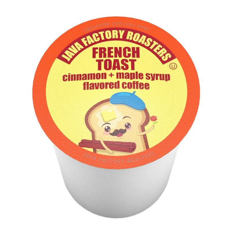 Java Factory Coffee Pods Cinnamon and Maple Flavored Coffee for