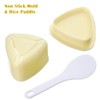 DIMVKA Onigiri Mold, 2 Pack Rice Ball Mold, Triangle Sushi