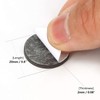 Flexible Magnetic Dot with Self Adhesive, 60 PCS Round Small