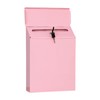 Generic Retro Post Box Wall Mounted Mailbox with Lock and