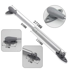 Gsrhzd Gas Pressure Damper, Gas Strut Lift Door, 4 Telescopic Rods, Pneumatic and Hydraulic Support, Gas Spring for Cabinet Door Support