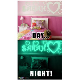 High-Energy Glow Adhesive Craft Vinyl Sheet 12" x 24" for Silhouette, Cricut and Cameo (Green Glow 2-Roll Pack)