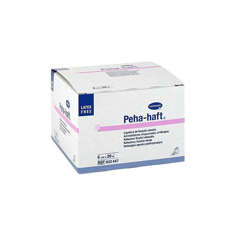 Hartmann Peha-haft Cohesive Adjustable Bandage, Latex-Free, 20 m x 6