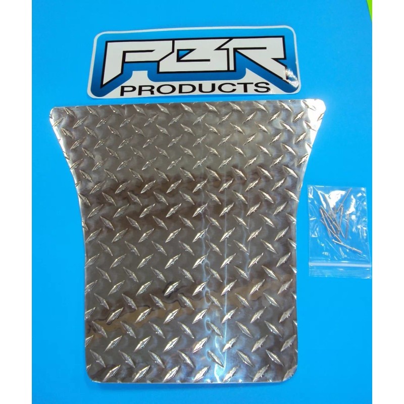 PBR Ez go RXV golf cart Diamond Plate Polished Aluminum
