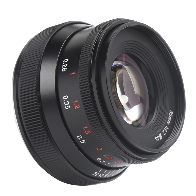 7Artisans 35mm F1.2 II Large Aperture Lens for Canon EOS