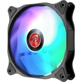 Raijintek EOS 12 RBW ADD Fan Set of 2 with Controller Black 120mm