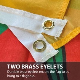 NWFlags Lancashire Flag 5ft x 3ft 75d Premium Polyester Suitable For Flagpoles | Strong Polyester 5x3 foot material Red Rose flag with Eyelets