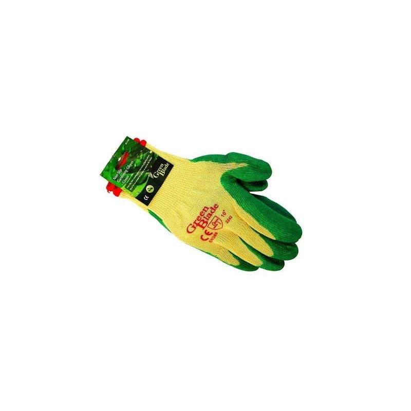 2 x Green Blade BB-RG106 Non-Slip Gloves - Green