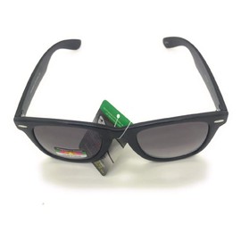 Multi 3 Focus Progressive Sun Reader Sunglasses Retro Horn Rim Reading Glasses (Black, 2.00)