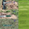 4 Inch Yard Drain kit，French Drain kit for 4 inch