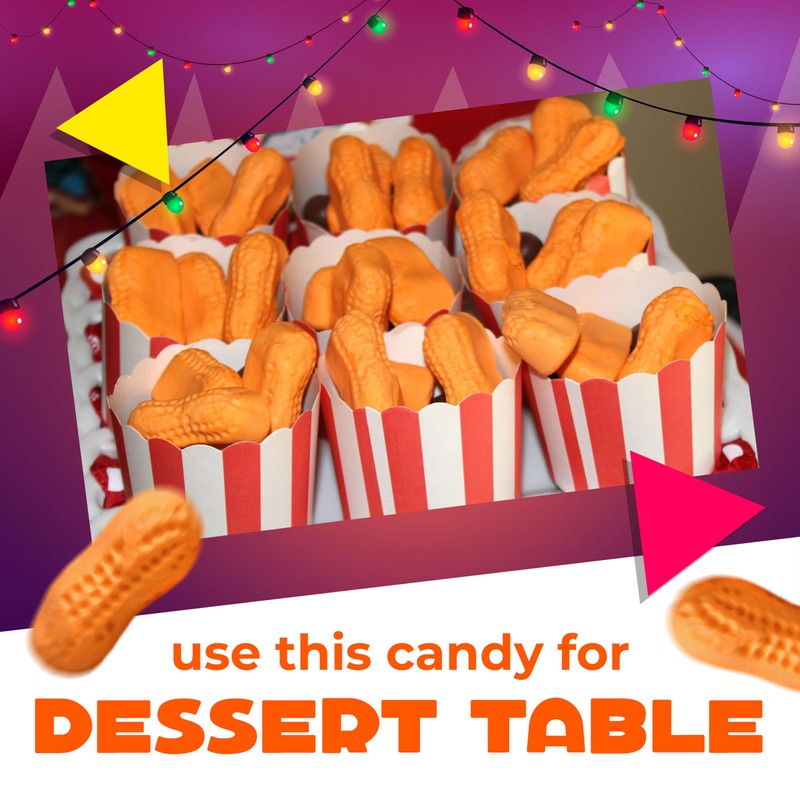 Circus Peanuts | 2 Pound Bag | Marshmallow Candy, Banana