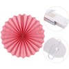 Set of 6 Paper Fan Decoration, 20 cm, 30 cm,
