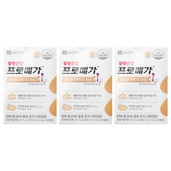 Chong Kun Dang Health Promega Altige Omega 3 Dual 60