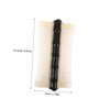 TOVINANNA Double Sided Comb, Mustache Comb, Dander Removal Comb, Fine