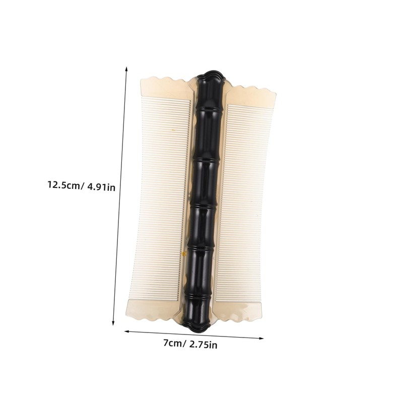 TOVINANNA Double Sided Comb, Mustache Comb, Dander Removal Comb, Fine