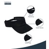 Dorfman Hat Co. Men's Garment Washed Twill Visor (Navy)