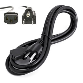 Amamax AC Power Cord Cable 2 Feet for VIZIO TV - 3 Prong NEMA 5-15P to IEC 60320C13 (UL Listed) by iMBAPrice