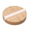 Guitar Resonator Biscuit Replacement Maple Wood Biscuit with Ox Bone