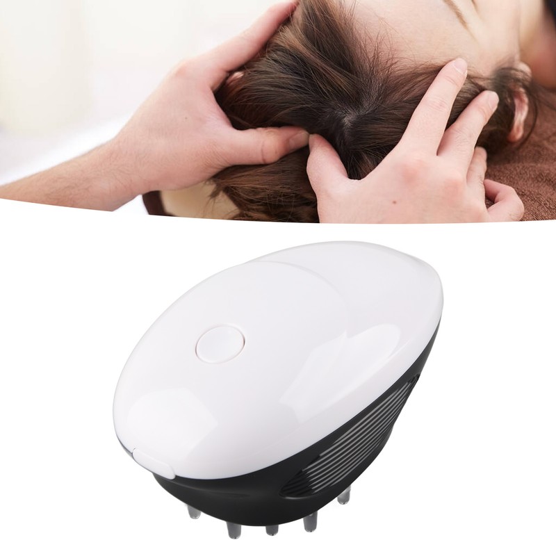 8000rpm Micro Vibration Head Massage Comb Prevent Static Electricity Electric