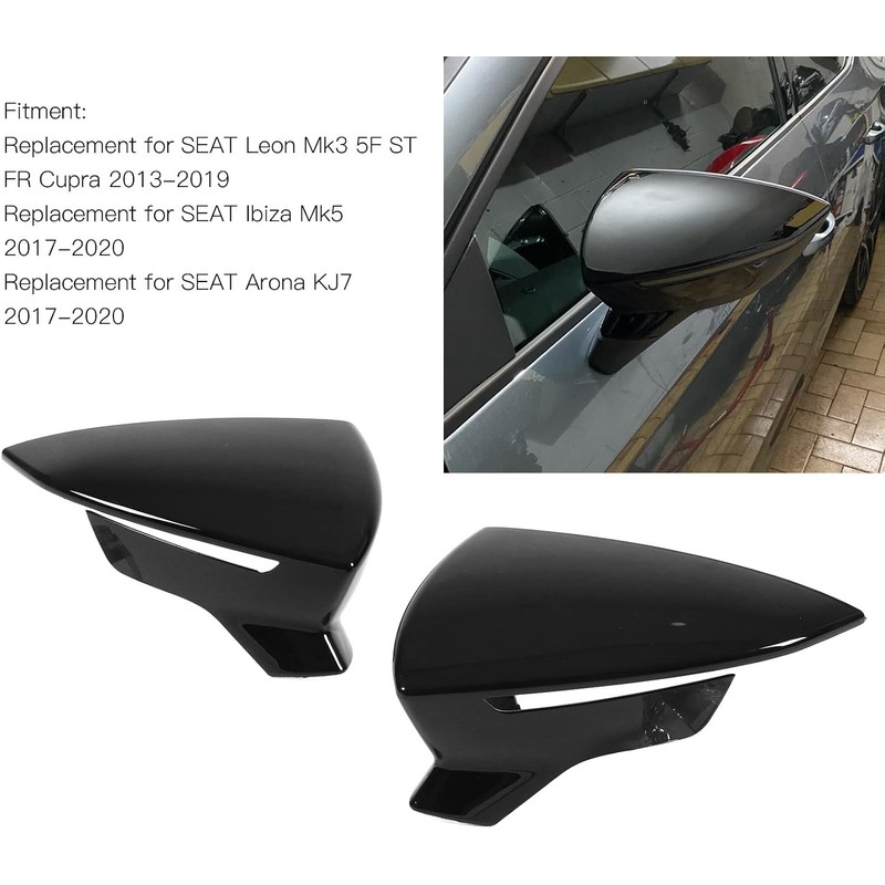 1 par de Cubiertas para Espejo Retrovisor, Cubiertas Protectoras para