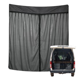 Wing Door Boot Cover, Sun Protection, Tailgate Wing Door, Boot Cover, Car Tailgate Mosquito Net, Sun Protection Curtains Curtain for Roof, Caravan, Camper, Van, Camping (165 x 165 cm)