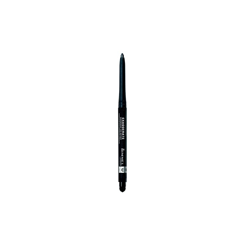 Rimmel London Exaggerate Waterproof Eye Definer Eyeliner, Highly Pigmented, Long-Wearing,