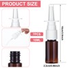 Simarro 7pcs Empty Nasal Spray Bottles, 10ml PET Refillable Atomiser